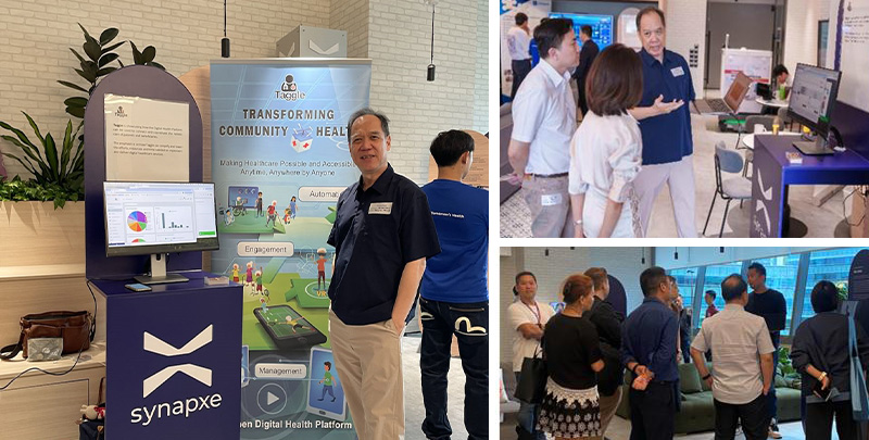 Taggle in Synapxe’s ‘HealthX Startup Day 2024
