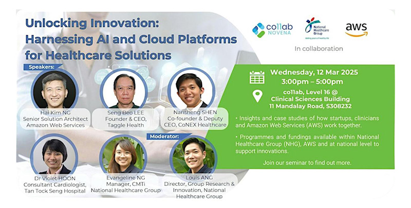 SEMINAR – Unlocking Innovation: Harnessing AI and Cloud for Healthcare Solutions